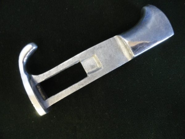 Polished Aluminum HJ Knife Hilt (#29007)